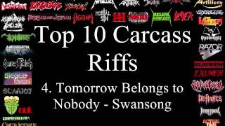 Carcass Top 10 Riffs