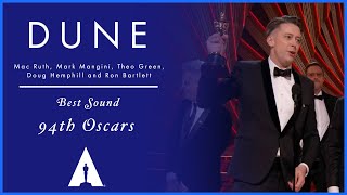 'Dune' Wins Best Sound | 94th Oscars