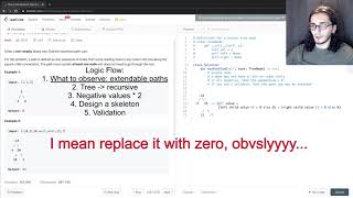 LeetCode 124. Binary Tree Maximum Path Sum (Logic Flow and Solution Explained)