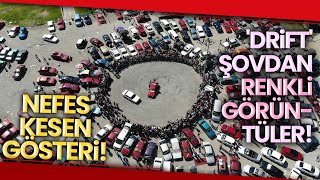 Drift Tutkunları Erzincan’da Nefes Kesti