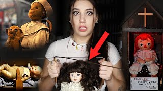 ASKING MY HAUNTED DOLL ABOUT ANNABELLE, ROBERT THE DOLL, AND HAROLD (CREEPY)