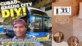 BUDGET HOSTEL TOUR | BAGUIO CITY DIY TRAVEL