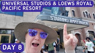 Universal Studios Orlando | Loews Royal Pacific Club Level | Bubba Gump | Florida Vlog Series, Day 8