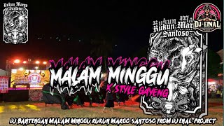 DJ BANTENGAN ❗❗MALAM MINGGU RUKUN MARGO SANTOSO STYLE GAYENG REMIXER BY @ENALPROJECT