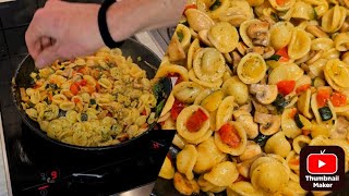 Orecchiette alla cozzala😀 un piatto semplice genuino e addio agli avanzi del frigorifero