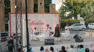 Rajasthani Folk Song by Bhapang Vadak Yusuf Khan Alwar Mewati at Jashn-e-Adab 2025