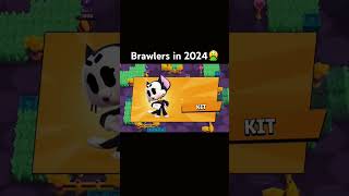 New brawlers vs old brawlers #brawlstars #skills #edit #vs #and #shorts