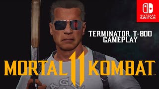 Mortal Kombat 11 Terminator T-800 Gameplay | Nintendo Switch