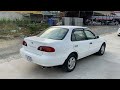 ឡានលក់ធូរថ្លៃ corolla 01 ពណ៍ស តម្លៃ$6500ចរចារបាន 077428210 0978691620 010624380