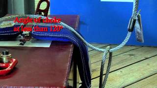 Crosby Rigging Tips - The Choker Hitch: Wire Rope Slings - Universal