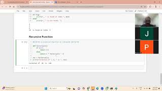 Part 44 | Binary Search Continued and Recursive function | CCC Training | Python