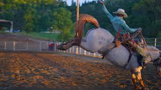 Slow Motion Bronc Riding in 4k | Kade Bruno on Rebel Cry