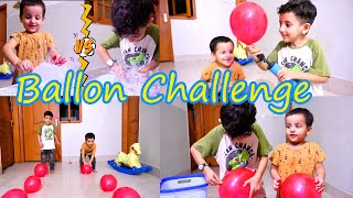 Balloon Challenge game  Hussain vs Abdullah ab ayga maza :-D
