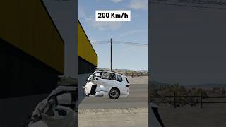 Bmw X7 Crash Test - BeamNG.Drive #shorts