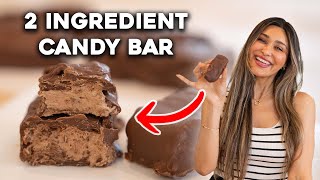 2 Ingredient Candy Bars! Low Carb, Weight Loss Friendly