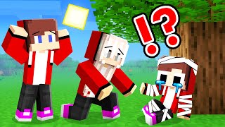 Maizen Family Helps a Baby JJ Broke his LEG and HURT in Minecraft Challenge - Maizen