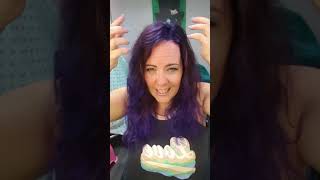Splat S Midnight Amethyst Hair
