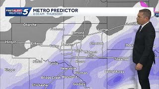 December 3,2025: Snow moves in. School closures possible
