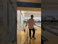 ブラインドボウリング　エキゾチックジェムで12番スペア blind bowling