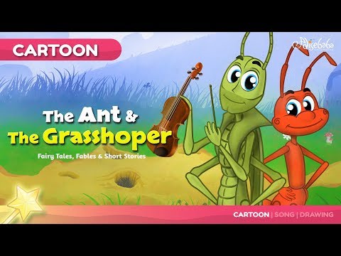 What are the moral lesson of the ant and grasshopper?