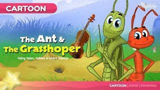 The Ant and the Grasshopper Bedtime Stories for Kids in English