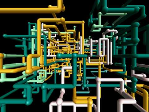 3D Pipes Screensaver (High Quality) 3D Pipes Screensaver (High Quality)