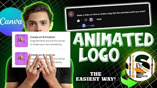 Want an Animated Logo? Here’s the Fastest Way to Make One! - CANVA | Tutorial