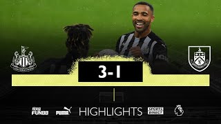 Newcastle United 3 Burnley 1 | Premier League Highlights