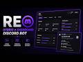 All In One Hybrid Discord Bot With Modern Dashboard (CV2) | Free Source Code & Easy Setup Guide