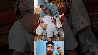 Faded song | Disabled handicap conjoined two cute baby \u0026 his mother #shorts #ytshots #viralvideo