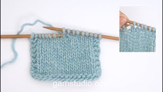 How to decrease: slip, knit, pass (SKP)
