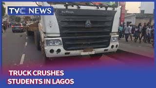 Journalists Hangout | Outrage As Truck  crushes Students In Lagos
