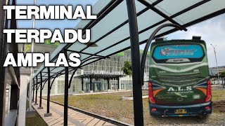 BEGINI MEGAHNYA TERMINAL TERPADU AMPLAS‼️ALS 378 MENUJU JOGJA‼️