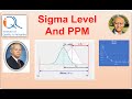 Sigma Level and PPM Calculation on Excel