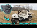 Yamaha G2 Golf Cart 420cc Engine Swap