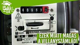 Ezek miatt magas a villanyszámlád! Vagy mégsem? Tények és talányok! | Green Cottage DIY