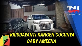 KUNJUNGAN KRISDAYANTI KERUMAH ATTA AUREL, KANGEN BABY AMEENA