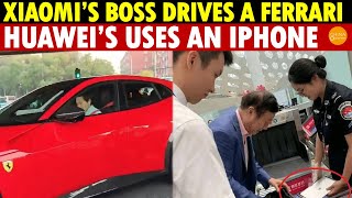 Xiaomi’s Boss Drives a Ferrari, Huawei’s Uses an iPhone, and BYD’s Prefers a Lexus