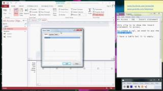 Microsoft Access - SQL - Insert Statement