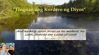 John 1:36 Ang Kordero :  Lamb of God,  Sacrifice of Christ, lamb, Jesus Christ,  Salvation in Christ