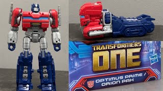 How to transform Transformers one Optimus prime figure Mainline toy parents guide tips \u0026 reassurance