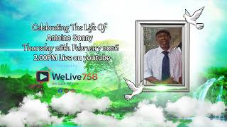 CELEBRATING THE LIFE OF Antoine Sonny