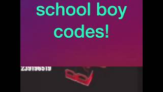 Roblox High School Hat Codes For Boys
