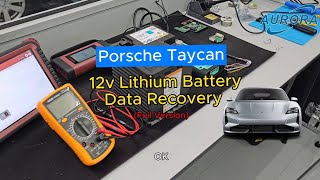 Porsche Lithium Battery BMS repair by Thinkcar Prog 2 (Mandarin with Eng sub)