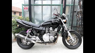 YAMAHA XJR400R 4HM 社外マフラー装備