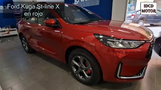 Ford kuga St-line X en rojo Phev.