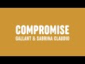 Gallant - Compromise (Lyrics) [feat. Sabrina Claudio]