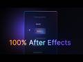 Interactive UI Text Animation in After Effects (No Keyframes)