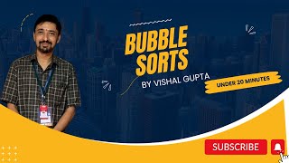 Bubble Sort | DSA | Vishal Gupta