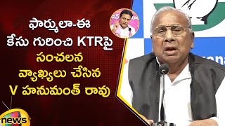 V Hanumantha Rao Shocking Comments On KTR Over Formula E Case | Telangana Politics | Mango News